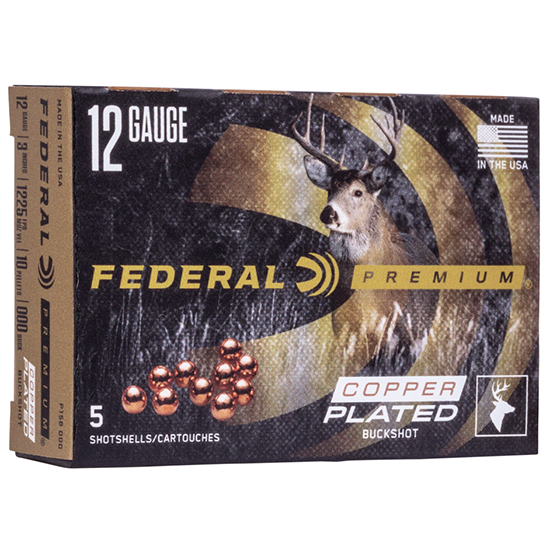 FED VITAL-SHOK BUCKSHOT 12GA 3